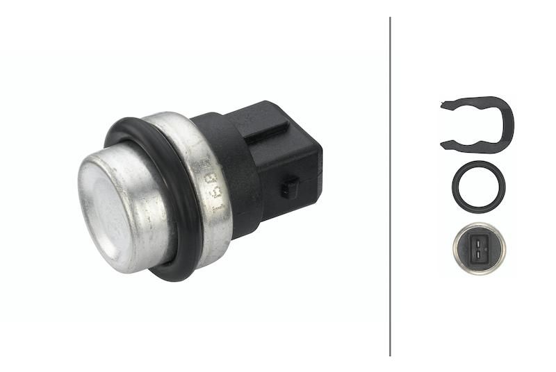 Hella 009107241 Coolant Temperature Sensor||||87||h57009107241||2022098