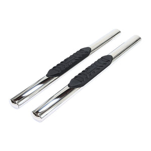 Product of TrailFX A1551S TFX 4" Oval Tube Side Steps Nerf Bar With Surface Steps 