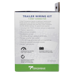 Product of Tekonsha 118778 Vehicle End 4 Flat Trailer Wiring Connector 