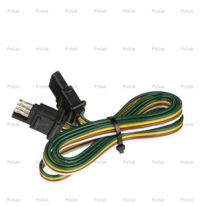 Product of Pollak 12-413E Trailer/ Vehicle End 4 Flat Trailer Wiring Connector 