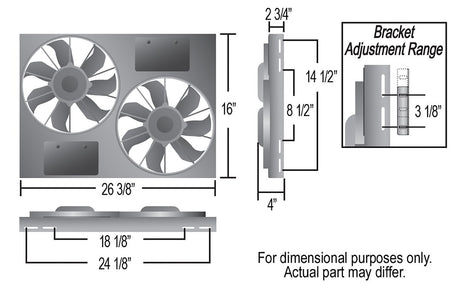Product of Derale 16836 Cooling Fan
