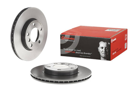 Product of Brembo 09B64511C02 Vented 1 Piece Brake Rotor 