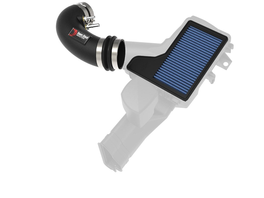 Product of Advanced FLOW Engineering 55-10004R Matte Street Cold Air Intake w/ Blue Filter 