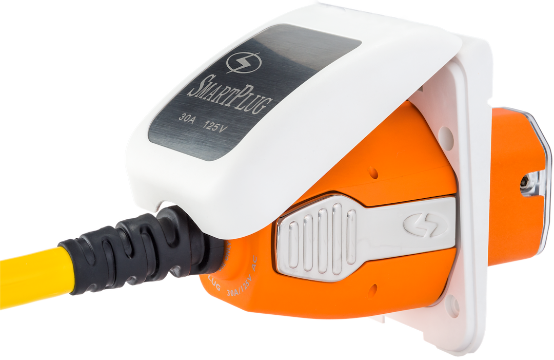 Smartplug Systems B30assypw Power Inlet Port||bm30pw Plug N Play White - Yellow Cord.Png||89||s5pb30assypw||1758647