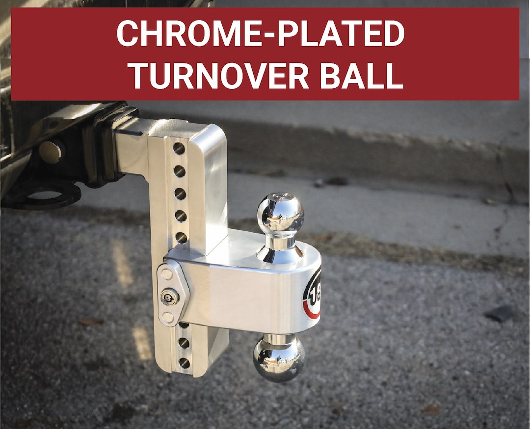 Product of Weigh Safe CTB4-2.5 2-1/2 Inch Receiver Trailer Hitch Ball Mount 