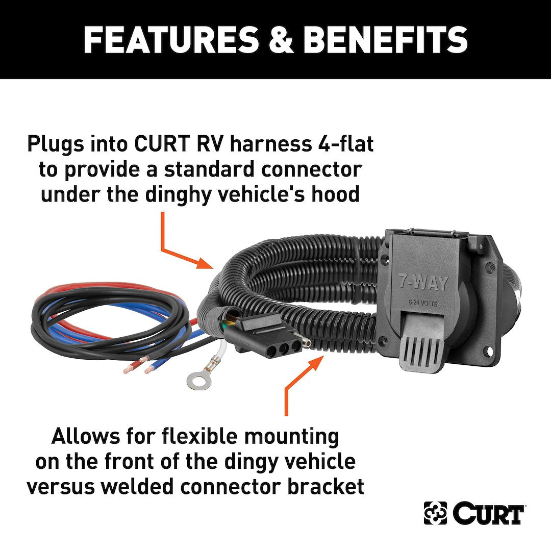 Curt 58980 Towed Vehicle Wiring Kit||58980_3.Jpg||88||c9358980||1776147