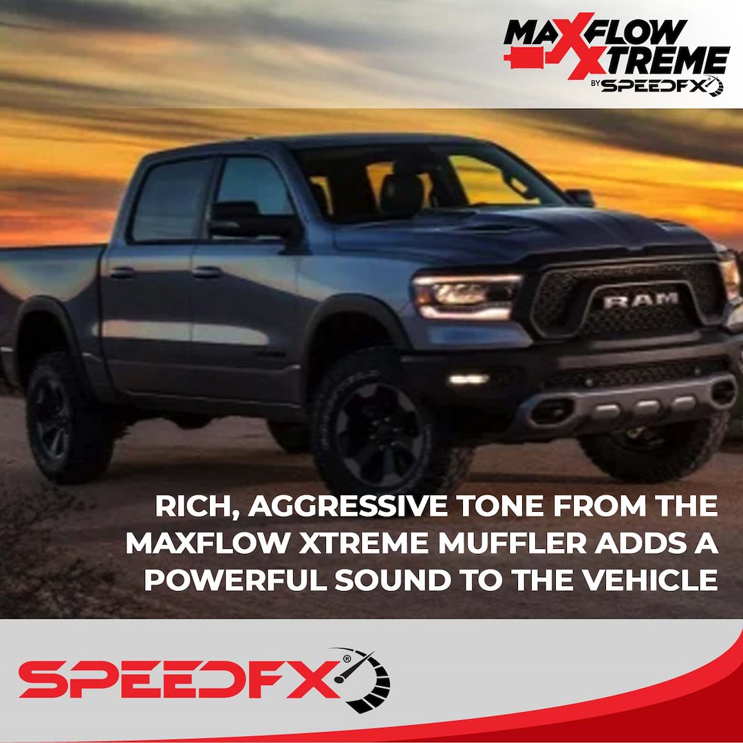Product of SpeedFX 50201 MaxFlow Xtreme Cat Back System Single Exhaust System Kit 