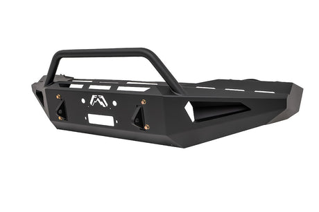 Product of Fab Fours DR03-RS1062-1 Red Steel Steel Powder Coated Bumper 