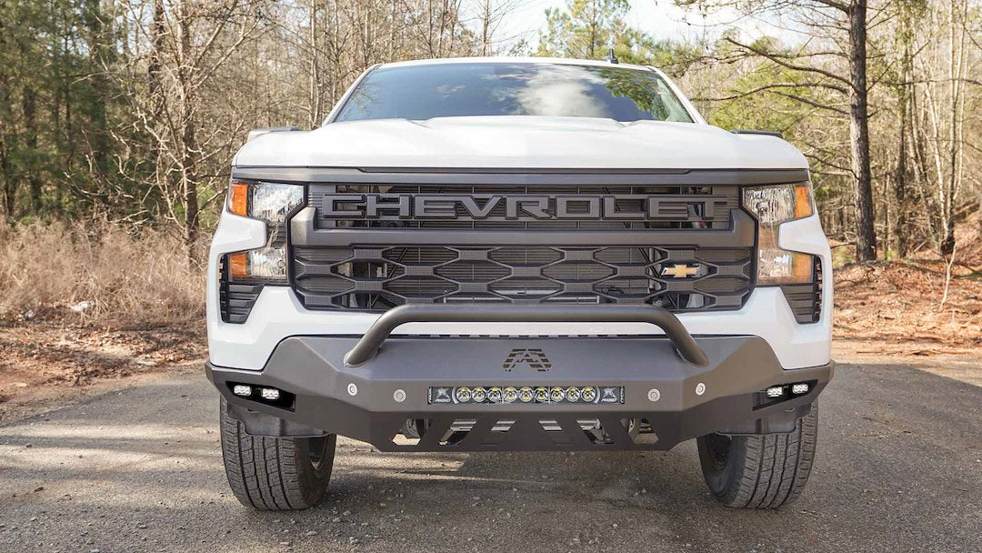 Product of Fab Fours CS22-D5662-1 Vengeance Steel Powder Coated Bumper 
