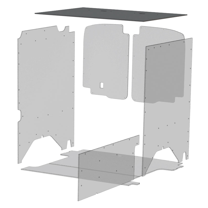 Legend Fleet 73c5-114-2613mx Van Ceiling Liner||130 Crew Van Mr Ceiling Kit.Jpg||85||lfs73c52613mx||1186076