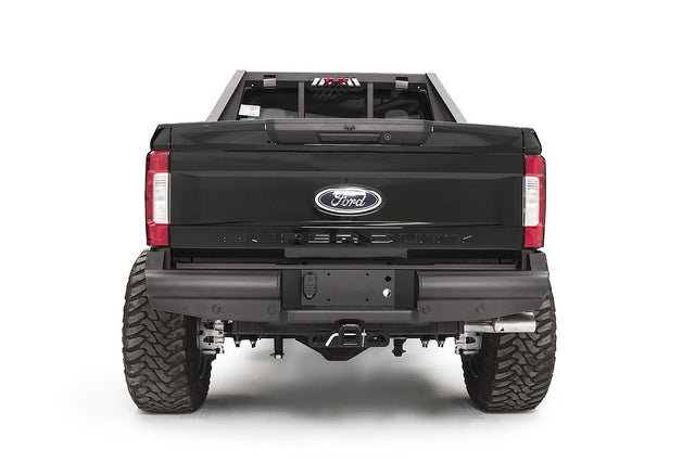 Product of Fab Fours FS17-U4150-1 Black Steel Elite Steel Powder Coated Bumper 