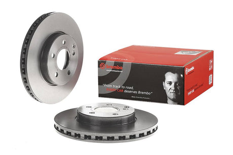 Product of Brembo 09C89311C02 Vented 1 Piece Brake Rotor 