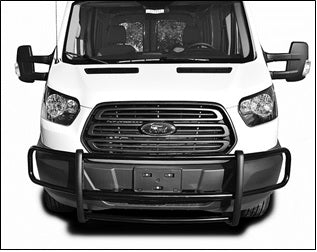 Product of TrailFX E0027B Grille Guard 1-Piece Black Gloss Powder Coated 