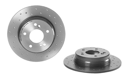 Product of Brembo 0851783XC02 Xtra Solid Cross Drilled 1 Piece Brake Rotor 