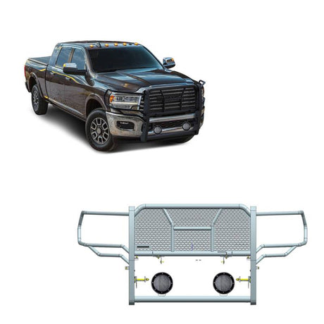 Black Horse Offroad Ru-Dora20-B-Plfb Grille Guard||ru-Dora20-B-Plfb.Jpg||85||blkora20bplfb||2238879