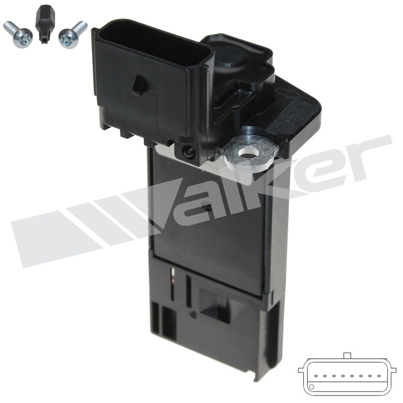 Walker Products 245-1315 Mass Air Flow Sensor||245-1315.Jpg||85||w802451315||1791531