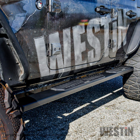 Product of Westin Automotive 28-51315 R5 Series Nerf Bar With Surface Steps 