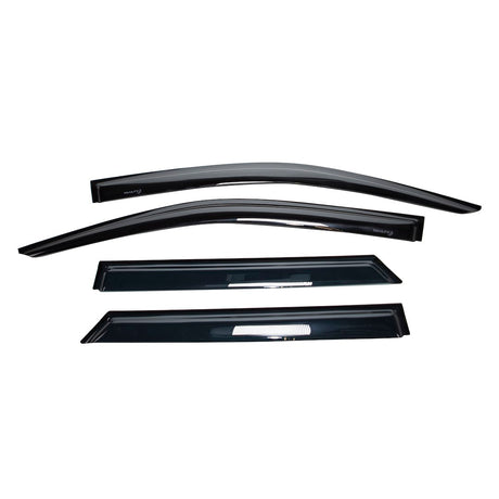Product of TrailFX 4427H TFX 4-PC Window Vents Outside Channel Rainguard 