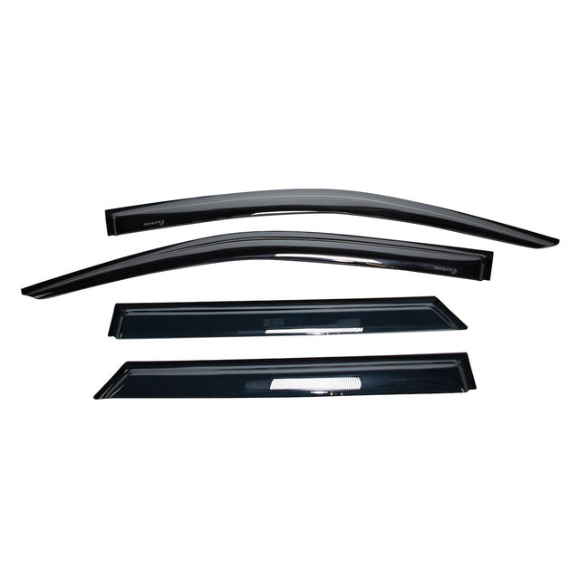 Product of TrailFX 4427H TFX 4-PC Window Vents Outside Channel Rainguard 