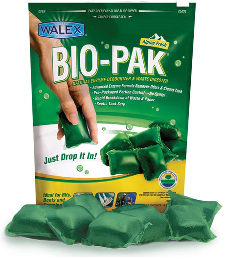 Product of Walex BIOPPBG Fresh Waste Holding Tank Treatment for 50 Gallon Tanks 