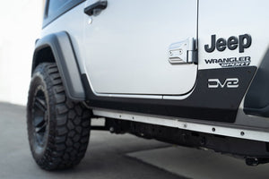 Dv8 Offroad Srjl-29 Rocker Panel Guard||2018-2023-Jeep-Wrangler-Jl-2-Door-Rock-Skins_Installed-08.Jpg||95||dv8srjl29||1629335