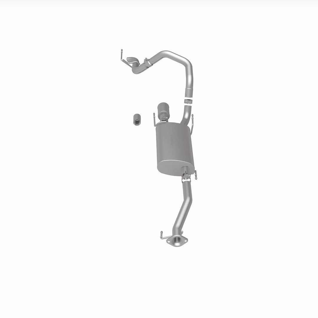 Product of Magnaflow Performance 19546 Overland Series Cat-Back System Single Exhaust System Kit 