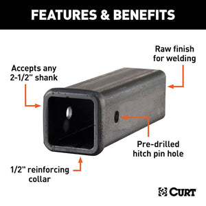Curt 49510 Trailer Hitch Extension||49510_3008x1990_Fa.Jpg||86||c9349510||1280908