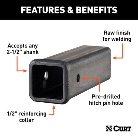 Curt 49510 Trailer Hitch Extension||49510_3008x1990_Fa.Jpg||86||c9349510||1280908
