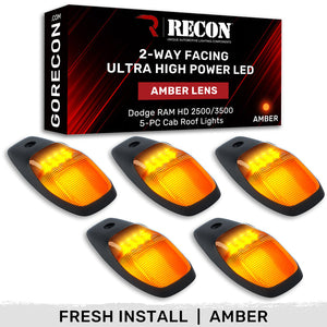 Recon Accessories 264345amhpam Roof Marker Light||||86||r894345amhpam||1915516