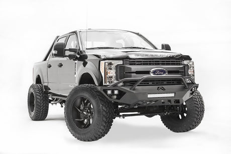 Product of Fab Fours FS17-V4152-1 Vengeance Steel Matte Powder Coated Bumper 