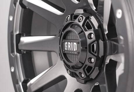 Product of Grid Wheels 20x9 Graphite With Natural Accents Wheel - Not Applicable Bolt Pattern 