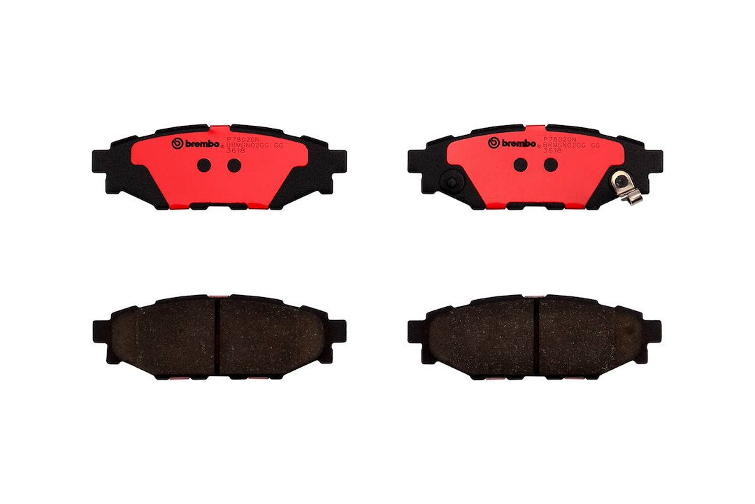 Product of Brembo P78020N Brake Pad - Set Of 4 
