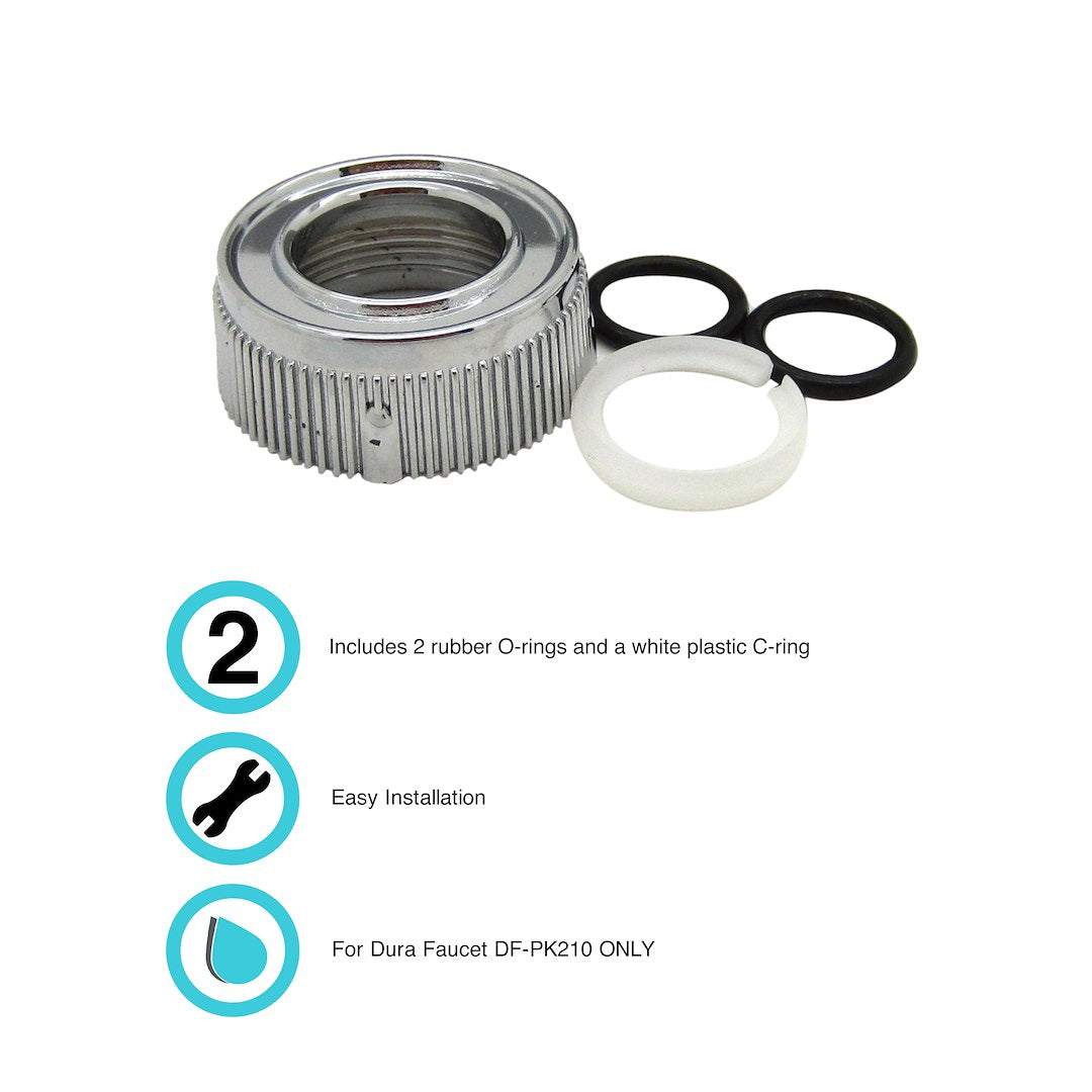 Product of Dura Faucet Df-Rk510-Cp Faucet Spout Nut