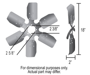 Derale 17118 Cooling Fan||17118-Dimensions.Jpg||87||d6517118||1571198
