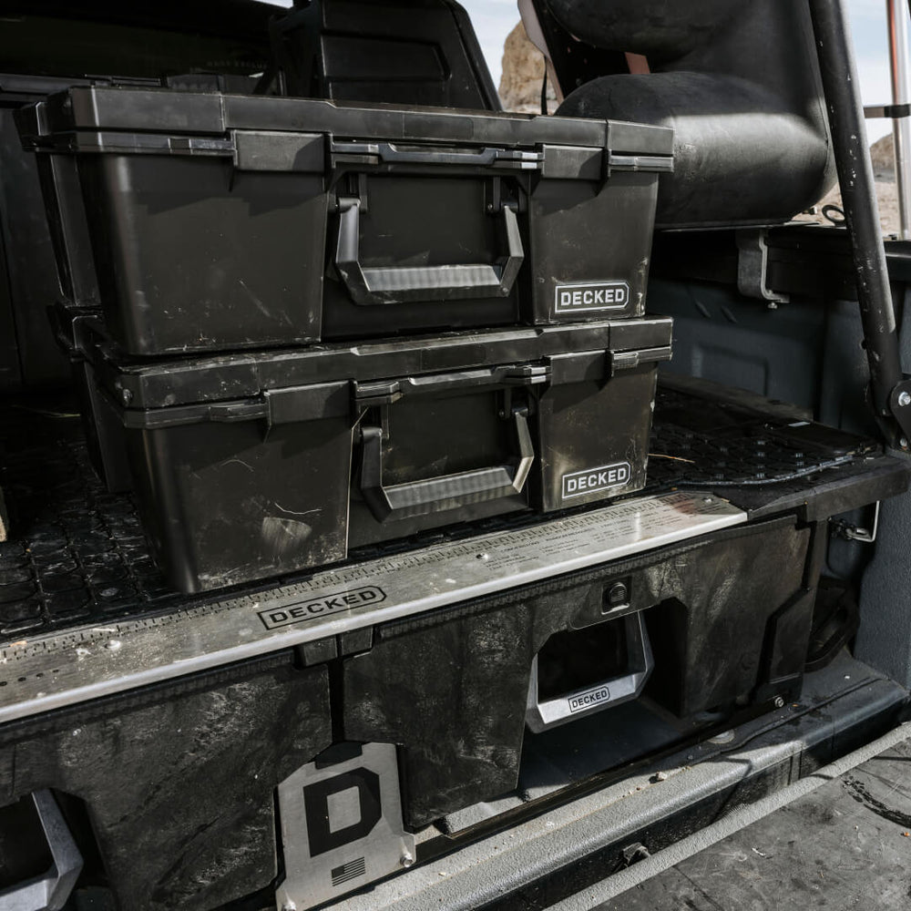 Product of Decked A0020-HRAK-BLK Halfrack 32 Standard Profile Toolbox 