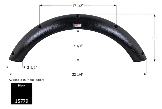 Icon 15779 Fender Skirt||15779-Rvfenderskirt-Single-Jayco-Fs5779_M.Png||85||i6s15779||2254431