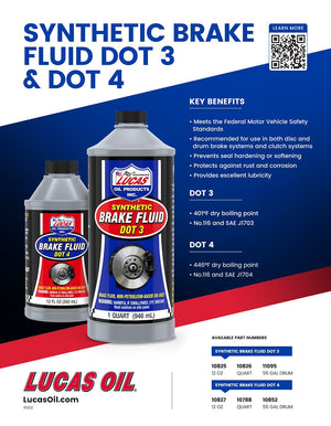 Product of Lucas Oil 10825 Brake Fluid