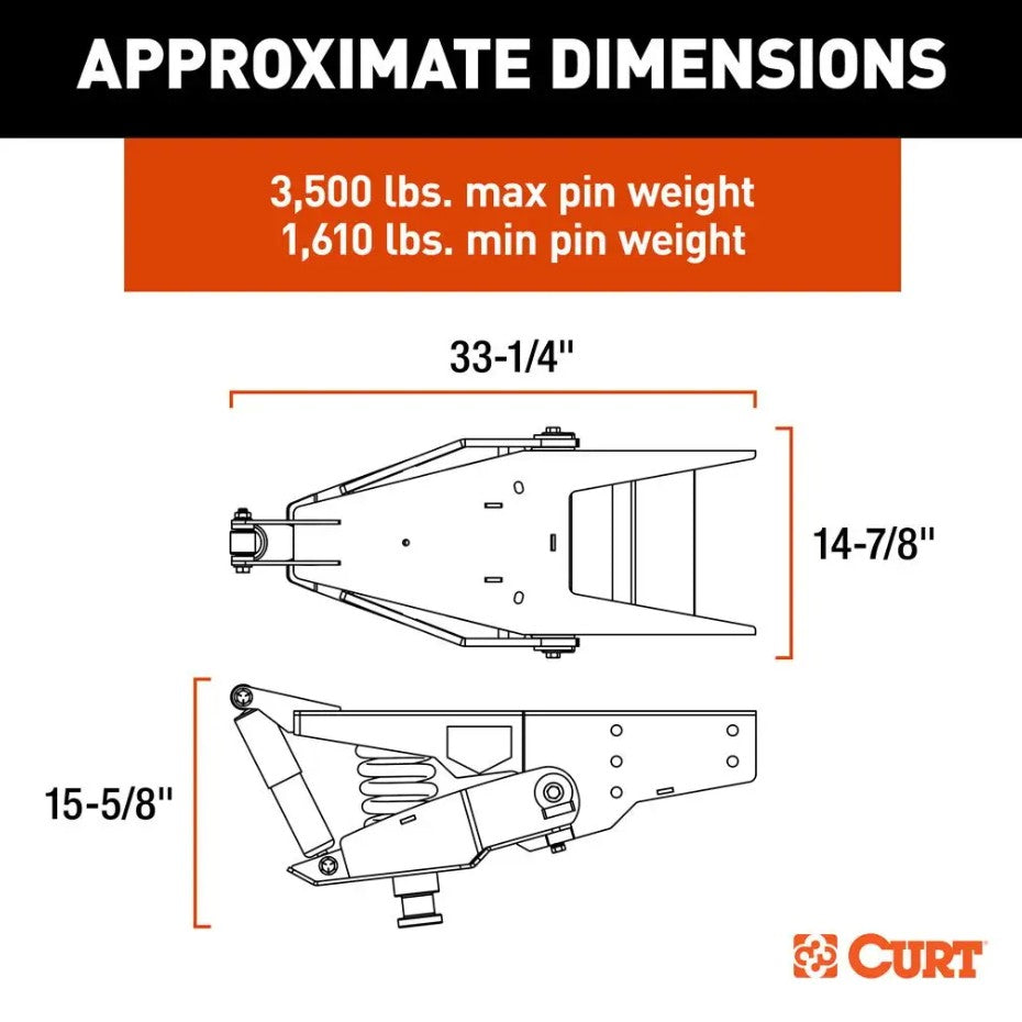 Curt 2024044569 Fifth Wheel Trailer Hitch Pin Box||2024044569_7.Jpg||92||c932024044569||1725908