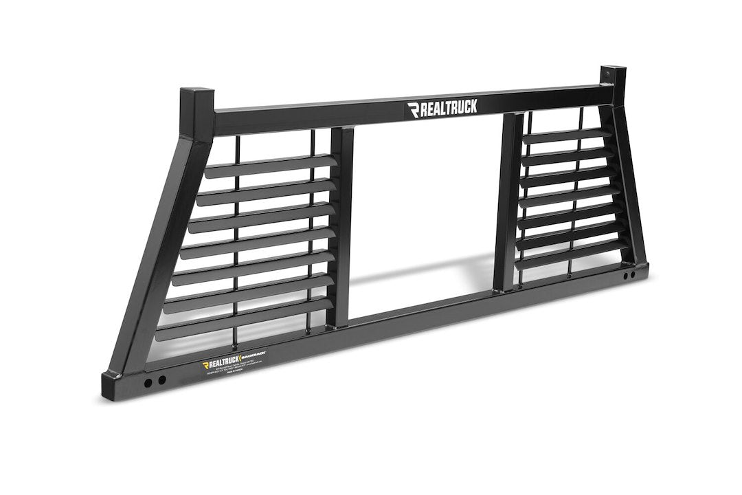 Product of BackRack 149LV Black Powder Coated Louvered Headache Rack 