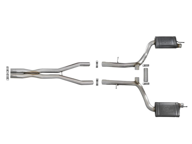 Product of Advanced FLOW Engineering 49-32060 Mach Force XP Cat Back System Dual Exhaust System Kit 