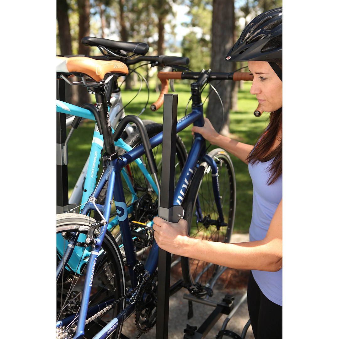 Product of Swagman 64665 4 Bikes Bike Wheel Rests In Loop Bike Rack - Receiver Hitch Mount No 