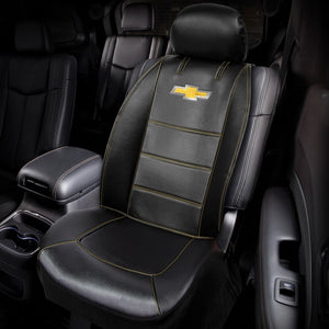 Product of Plasticolor 008626R01 Deluxe Black Leather Seat Cover 