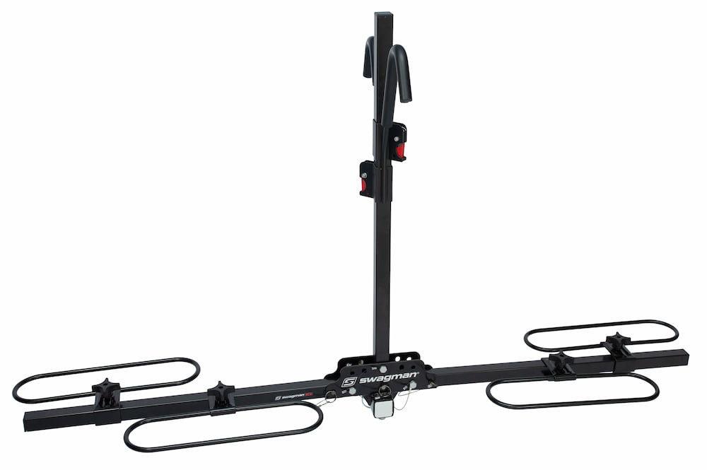 Product of Swagman 64650 2 Bikes Bike Wheel Rests In Loop Bike Rack - Receiver Hitch Mount No 