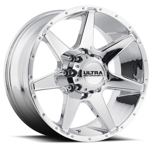 Product of Ultra Wheel 18x9 Silver Wheel - 8x6.69 Bolt Pattern 
