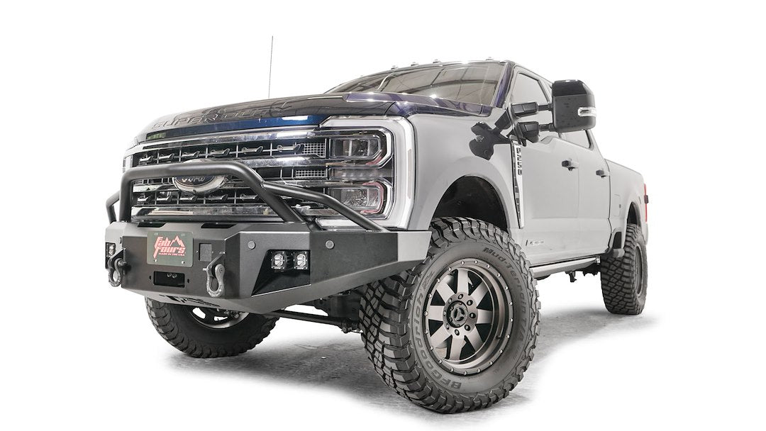 Product of Fab Fours FS23-A5952-1 Premium Steel Powder Coated Bumper 