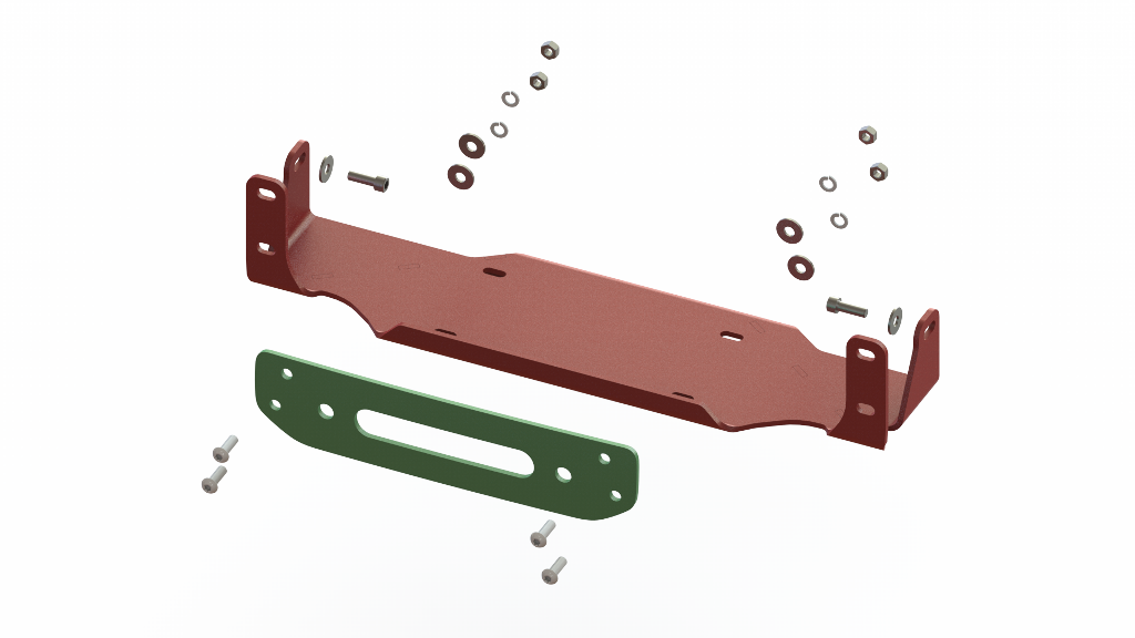 Product of Bulldog Winches 20353 Winch Mount for 