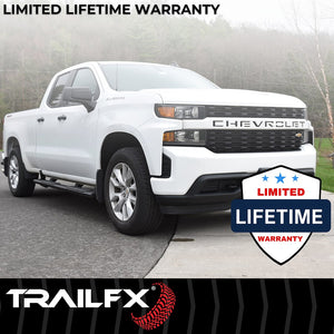 Product of TrailFX AL4002B TrailFX A4 Series Nerf Bar With Surface Steps 