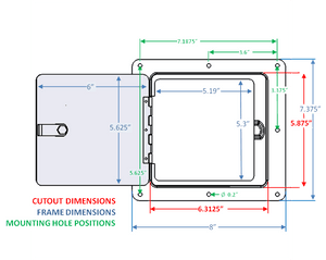 Ultra-Fab Products 48-979010 Access Door||48-979010_2.Png||87||u2948979010||1107543