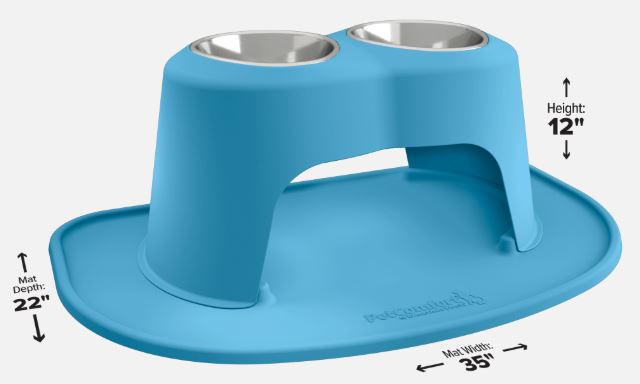 Weathertech (Usa) D6412blbl Pet Dish||d6412blbl_1.Jpg||85||w24d6412blbl||1585639