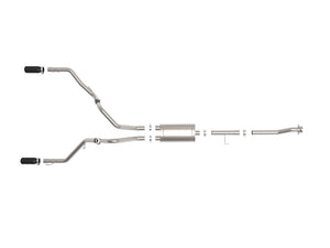 Product of Advanced FLOW Engineering 49-33127-B Vulcan Cat-Back System Single Exhaust System Kit 